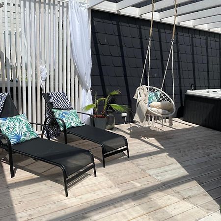 Summer House-Nowoczesne Domki Z Jacuzzi I Ladowarka Do Samochodu Wrzosowo  المظهر الخارجي الصورة