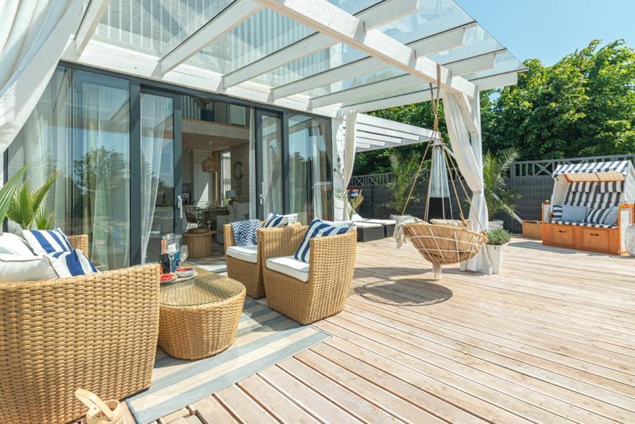 Summer House-Nowoczesne Domki Z Jacuzzi I Ladowarka Do Samochodu Wrzosowo  المظهر الخارجي الصورة