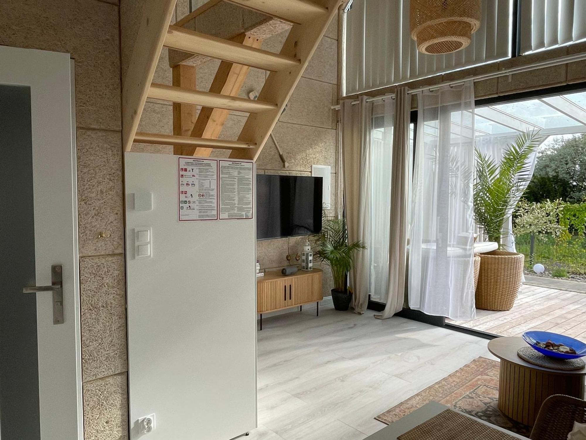 Summer House-Nowoczesne Domki Z Jacuzzi I Ladowarka Do Samochodu Wrzosowo  المظهر الخارجي الصورة