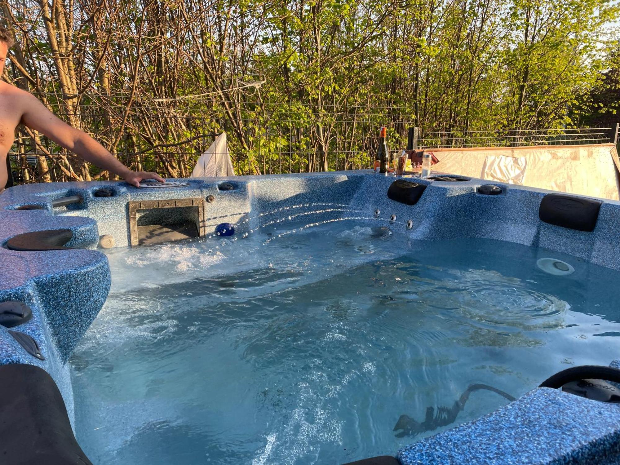 Summer House-Nowoczesne Domki Z Jacuzzi I Ladowarka Do Samochodu Wrzosowo  المظهر الخارجي الصورة