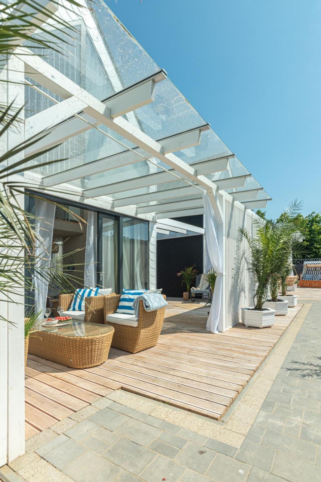 Summer House-Nowoczesne Domki Z Jacuzzi I Ladowarka Do Samochodu Wrzosowo  المظهر الخارجي الصورة